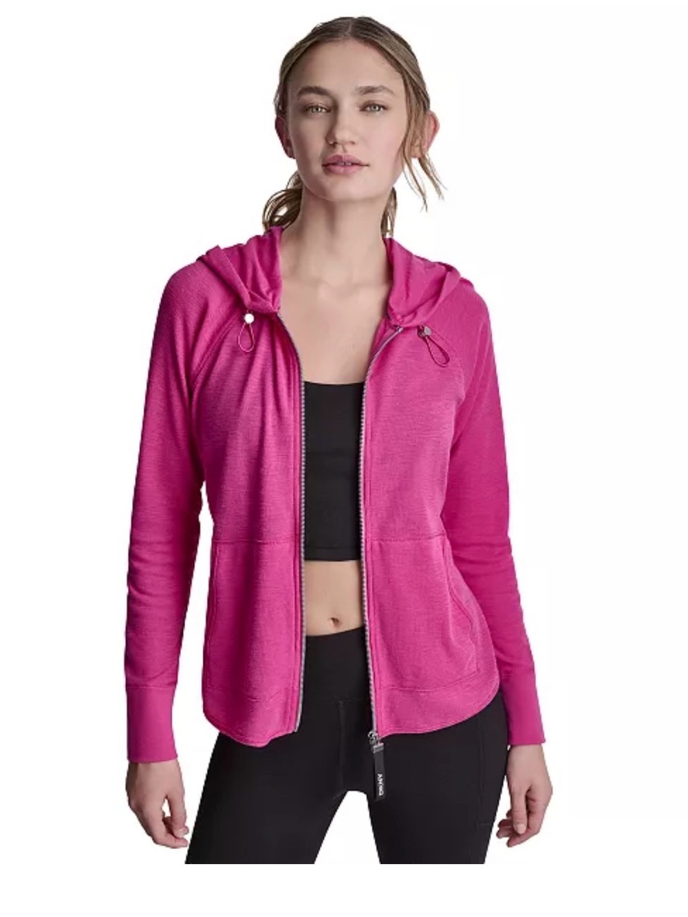 Women’s Hot Pink Zip Hoodie